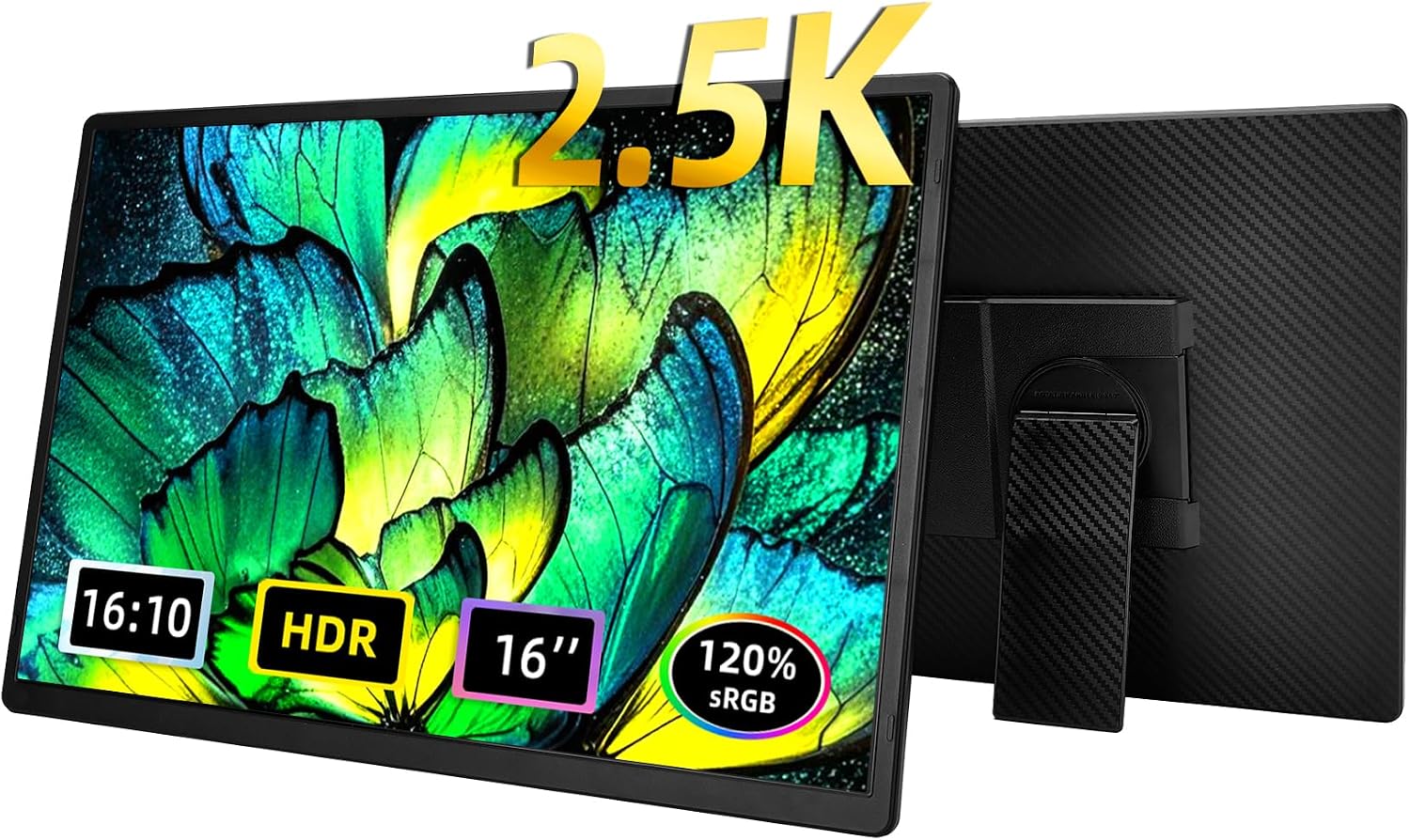 2.5K 16-Inch QHD Portable Monitor