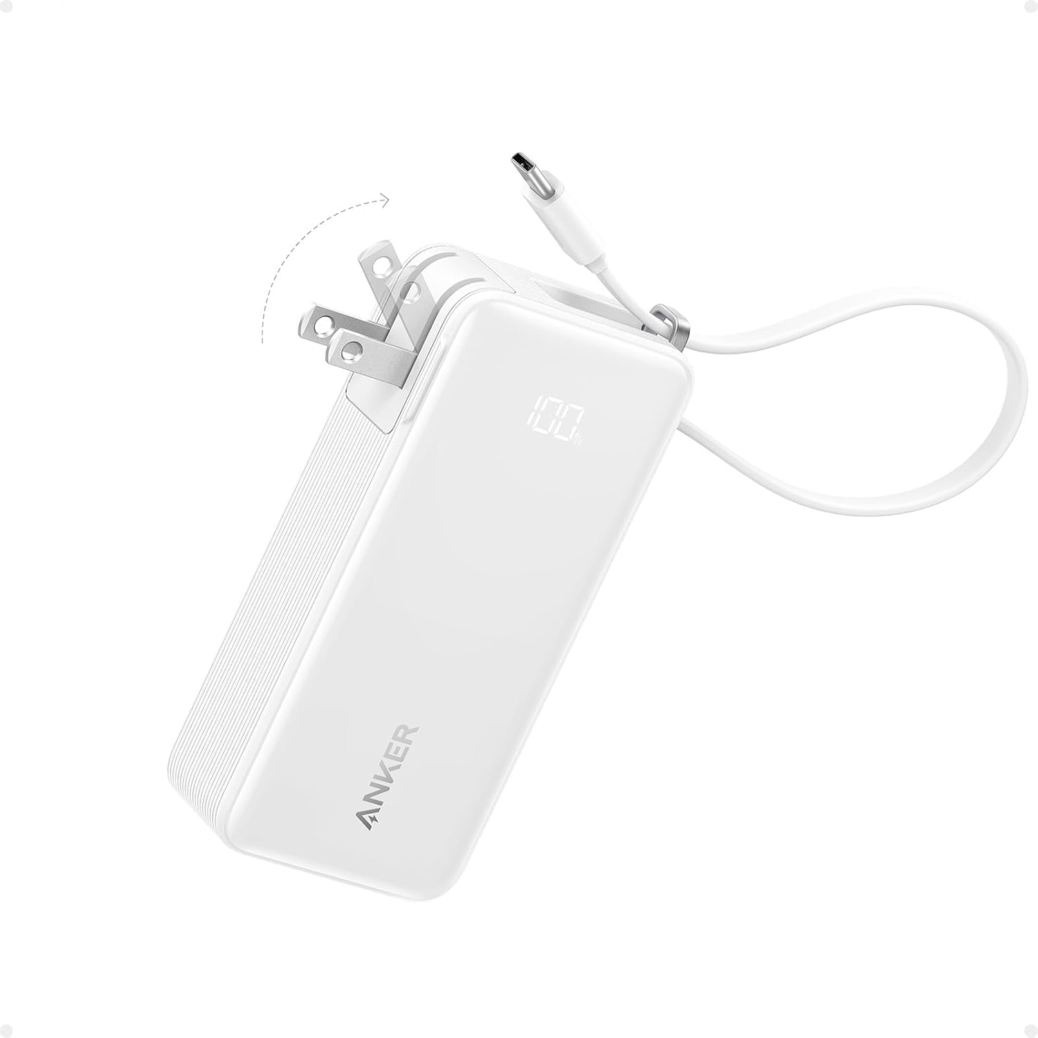 Anker Nano 3-in-1 Portable Charger (10,000mAh, 30W)
