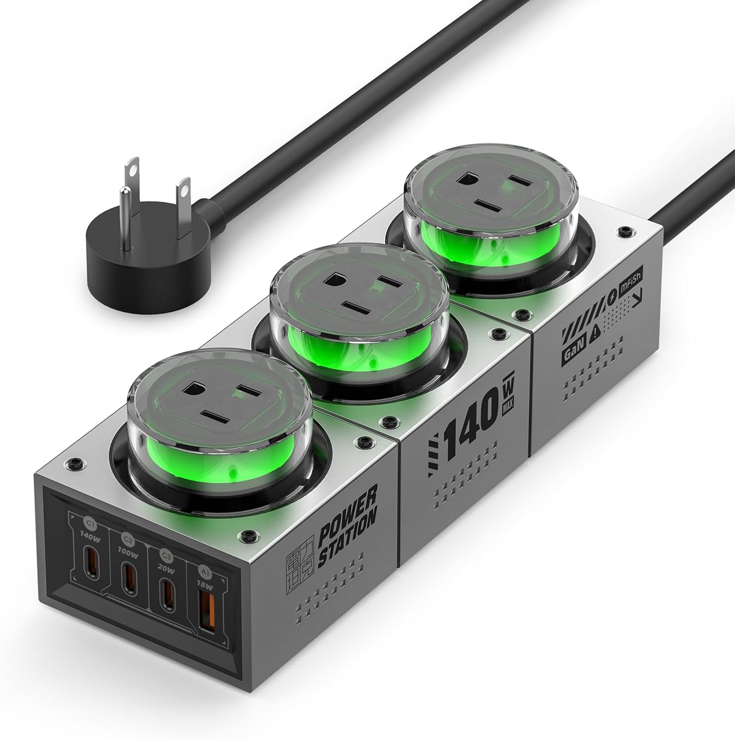 MFish E-Tank 7-in-1 Desktop Charging Station