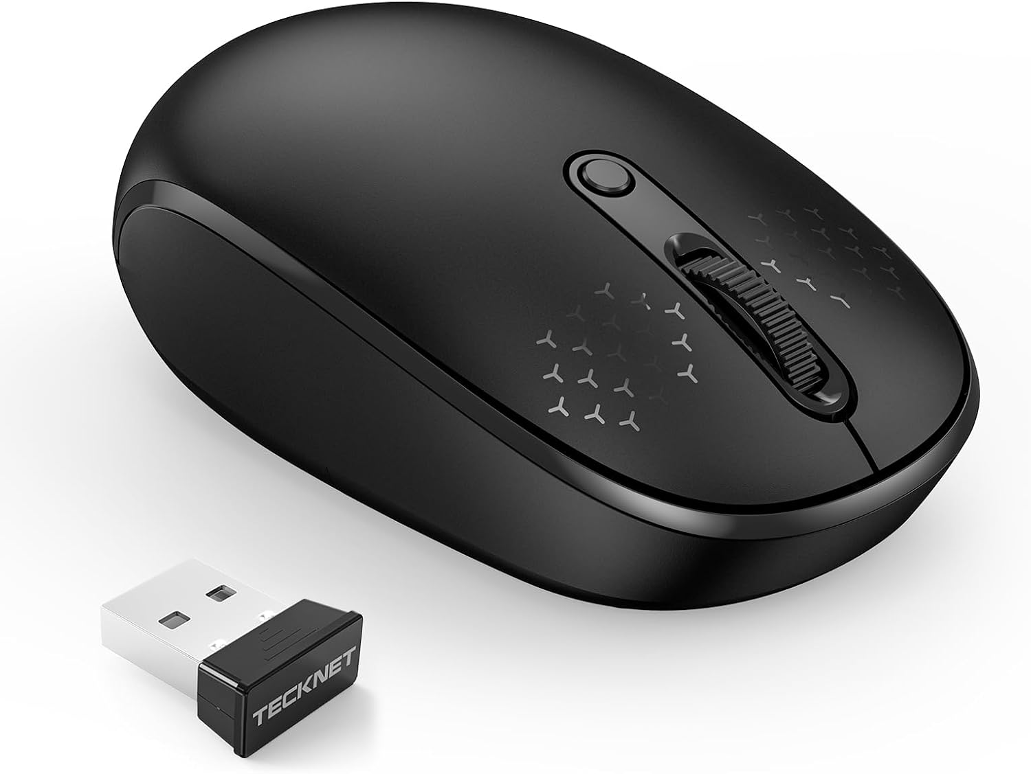 TECKNET Compact Ambidextrous Wireless Mouse