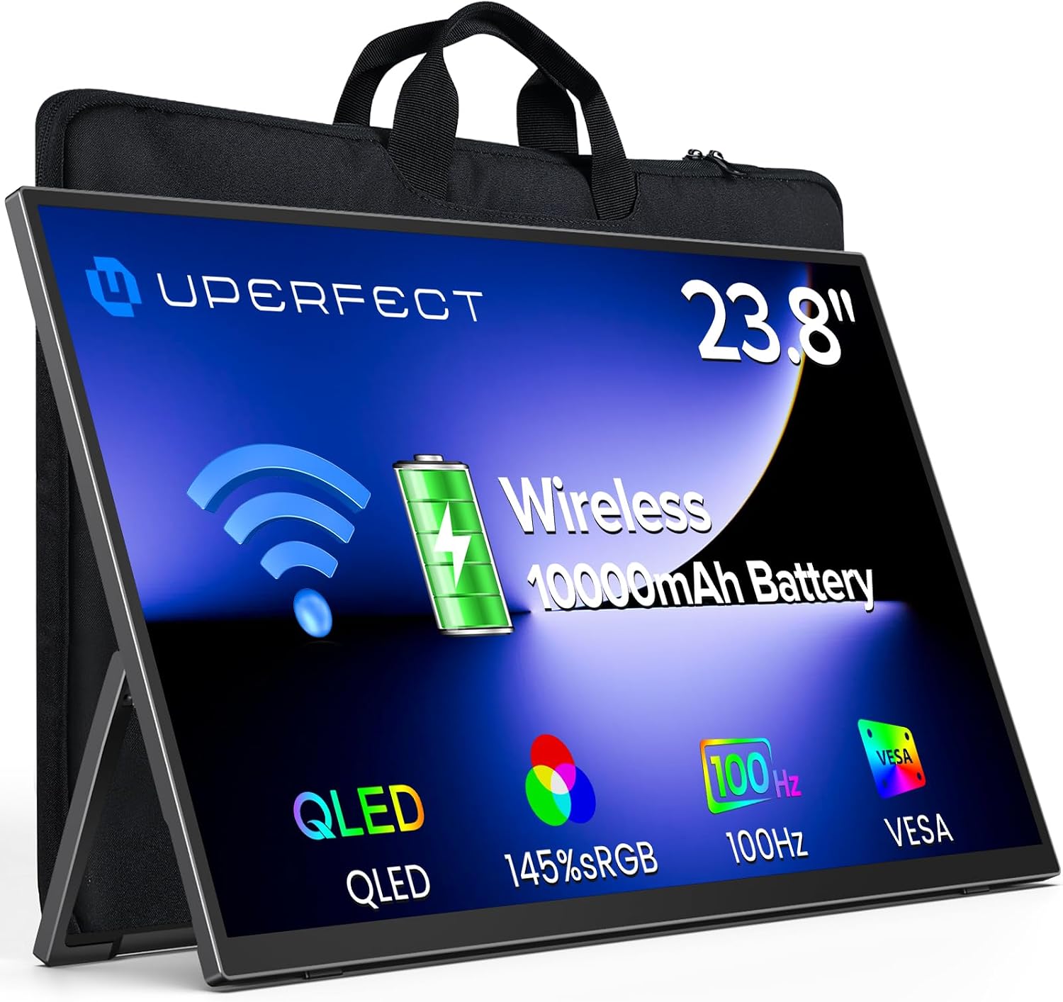 UPERFECT 23.8-Inch 1080p Wireless Portable Monitor