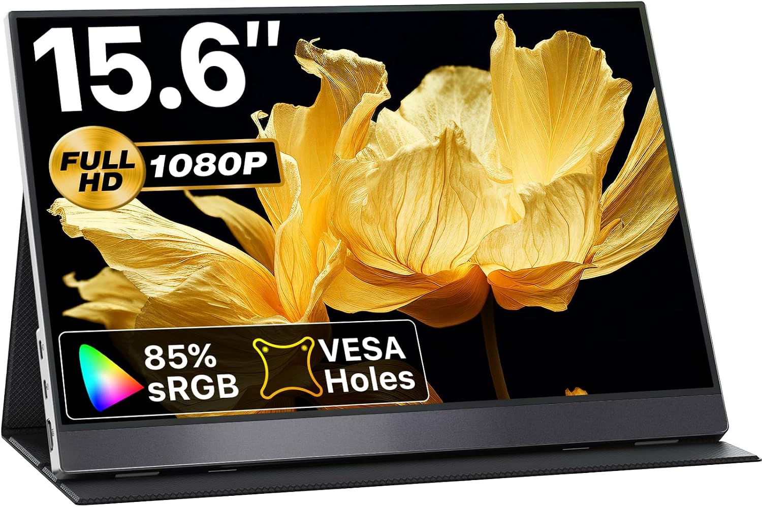 VisionOwl 15.6-Inch 1080p Portable Monitor